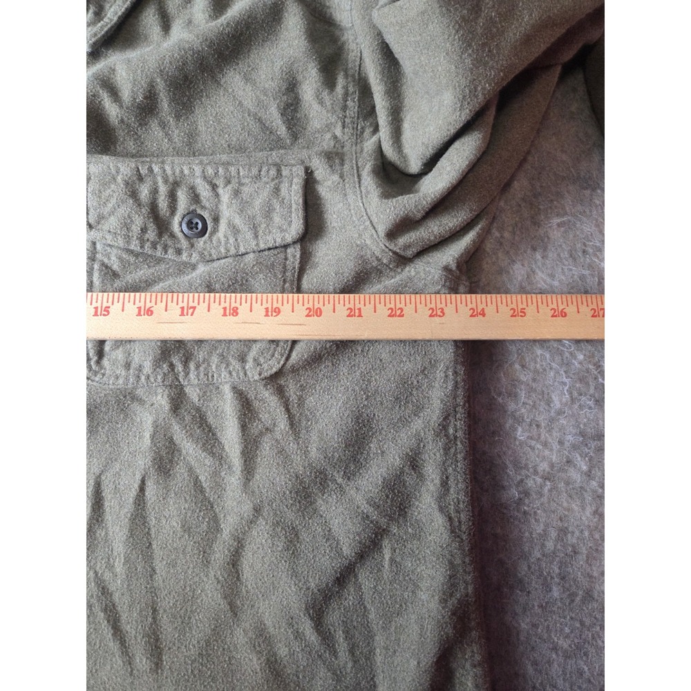 Grizzly Mountain Shirt Men's Flannel Green XL Button Down Long Sleeve - Picture 5 of 7